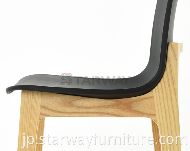 Shell Seat Height Bar Stool